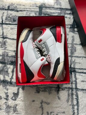 Nike Jordan 3 Fired Red 2013